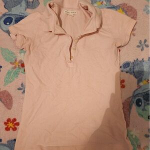 Aeropostale Soft Pink Polo Shirt